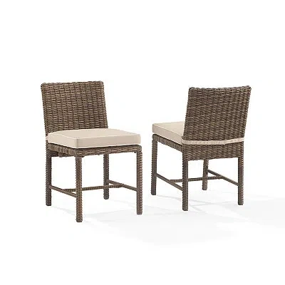 Kirkland's Outdoor Dining Chair Set In Brown