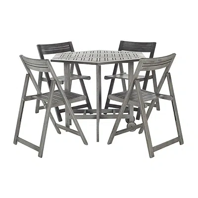 Kirkland's Outdoor Dining Set In Gray