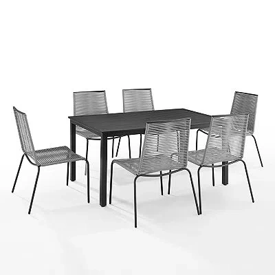 Kirkland's Outdoor Dining Set In Gray