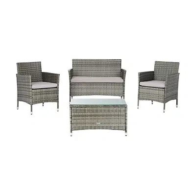 Kirkland's Outdoor Living Set In Gray