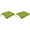 Kirkland's Outdoor Seat Cushion Set In Green
