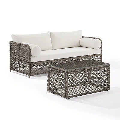 Kirkland's Outdoor Sofa Set In Gray