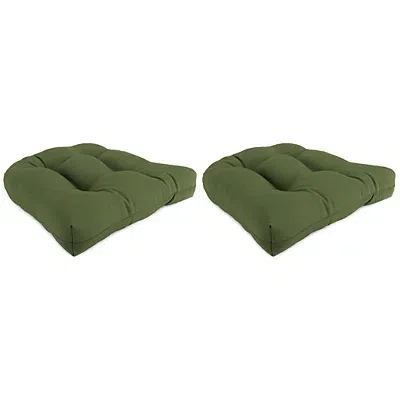 Kirkland's Outdoor Wicker Chair Cushions In Green