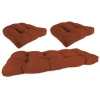 Kirkland's Outdoor Wicker Cushion Set In Brown