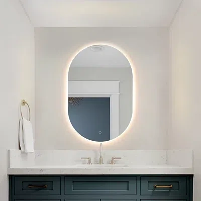 Kirkland's Oval Jax Led Wall Mirror In Multi