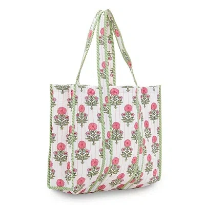 Kirkland's Paisley Print Quilted Tote Bag In Multi