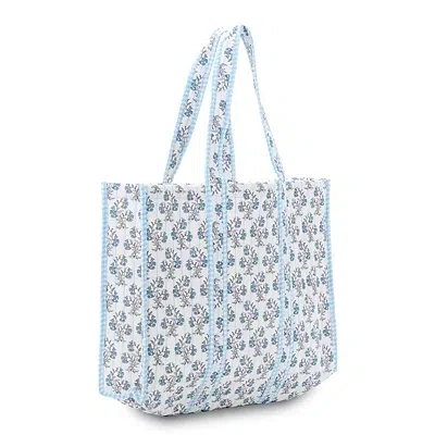 Kirkland's Paisley Print Quilted Tote Bag In Multi
