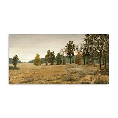 Kirkland's Panorama Tree Landscape Canvas Art Print In Multi