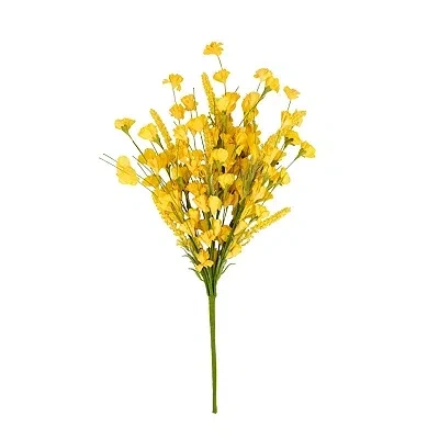 Kirkland's Paper Flower Stem In Yellow