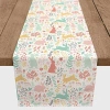 Kirkland's Pastel Easter Pattern Table Runner In Multi