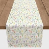 Kirkland's Pastel Floral Stems Table Runner In Multi