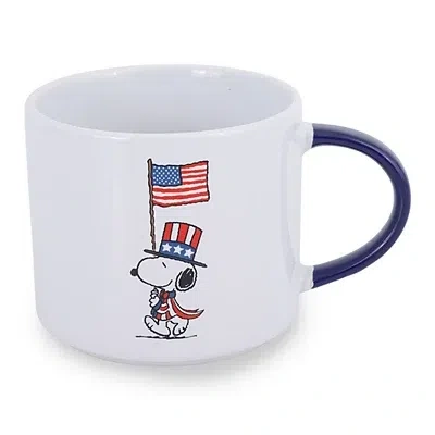 Kirkland's Patriotic Peanuts Raise The Flag Mug In Multi