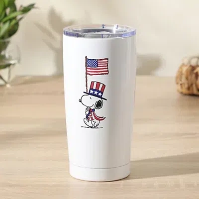 Kirkland's Patriotic Peanuts Stay Chill Thermal Tumbler In White