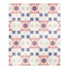 Kirkland's Patriotic Quilt Print Sherpa Fleece Throw In Multi