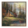 Kirkland's Peaceful Retreat Framed Canvas Art Print In Multi