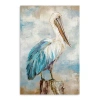 Kirkland's Pelican Perch Canvas Art Print In Multi