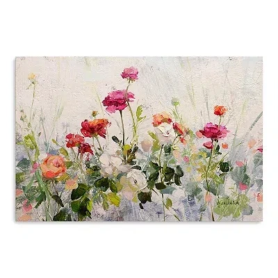 Kirkland's Persian Buttercups Canvas Art Print In Multi