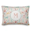 Kirkland's Personalized Easter Bunny Pattern Outdoor Pillow In Multi