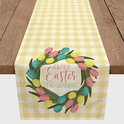 Kirkland's Personalized Happy Easter Egg Table Runner