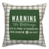 Kirkland's Personalized St. Patricks Day Warning Pillow In Multi