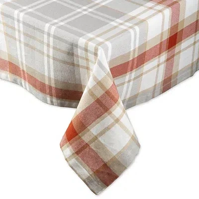 Kirkland's Picnic Plaid Cotton Tablecloth In Multi