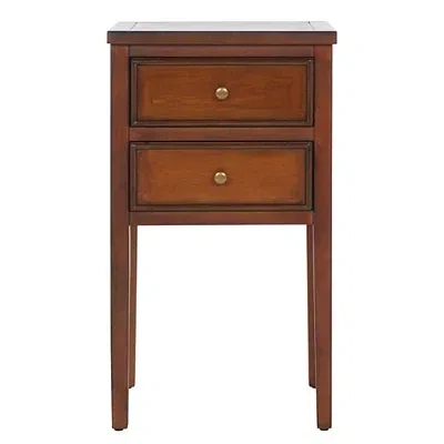 Kirkland's Pine Mirsade Traditional Accent Table In Brown
