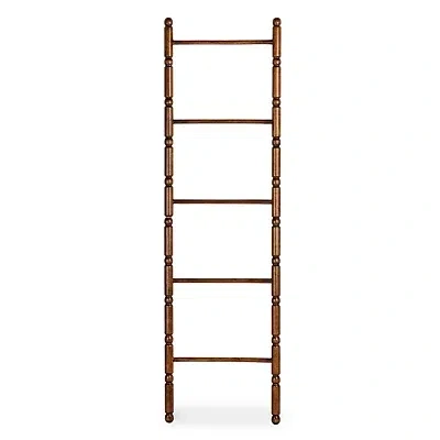 Kirkland's Pine Wood Leaning Ladder In Brown