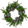 Kirkland's Pinecones And White Berries Wreath In Multi