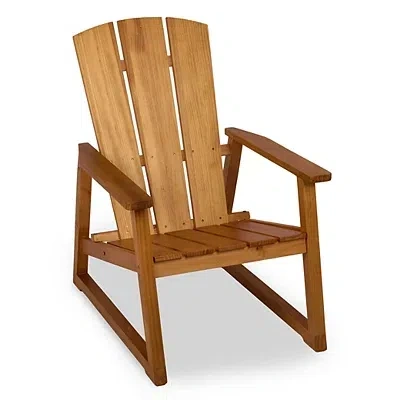 Kirkland's Pinewood Adirondack Chair In Brown