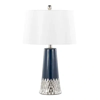 Kirkland's Piper Table Lamp In White