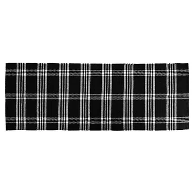 Kirkland's Plaid Scatter Rug In Multi