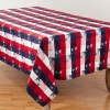 Kirkland's Plaid Stars And Stripes Tablecloth In Multi