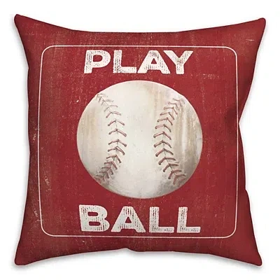 Kirkland's Play Baseball Pillow In Multi