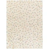 Kirkland's Plush Multicolor Dotted Area Rug In Multi