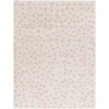 Kirkland's Plush Pink Dotted Area Rug In Multi