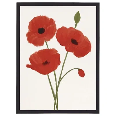 Kirkland's Poppies Framed Art Print In Multi