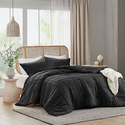 Kirkland's Porter King Comforter Set In Black