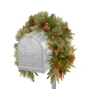 Kirkland's Pre-lit Berries And Pine Cones Mailbox Swag In Multi