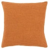 Kirkland's Pumpkin Orange Subtle Striped Oversized Pillow In Orange