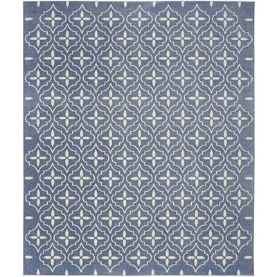 Kirkland's Quatrefoil Indoor/outdoor Rug In Multi