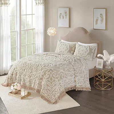 Kirkland's Queen Coverlet Set In White