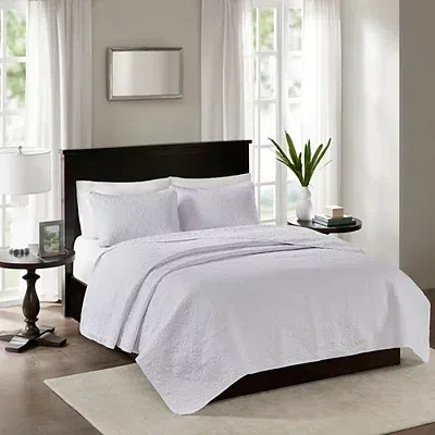 Kirkland's Queen Coverlet Set In White
