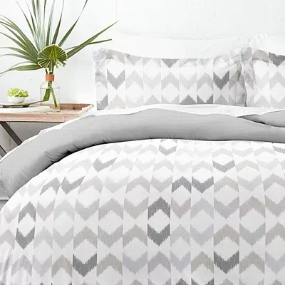 Kirkland's Queen Duvet Cover Set In Gray