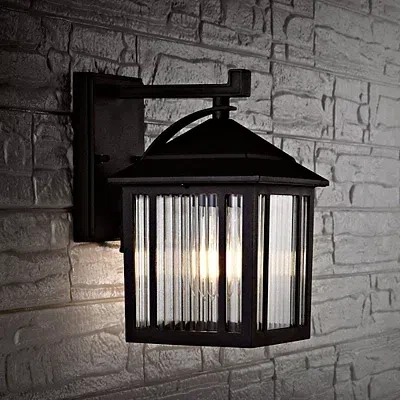 Kirkland's Ranzi Outdoor Wall Sconce In Brown