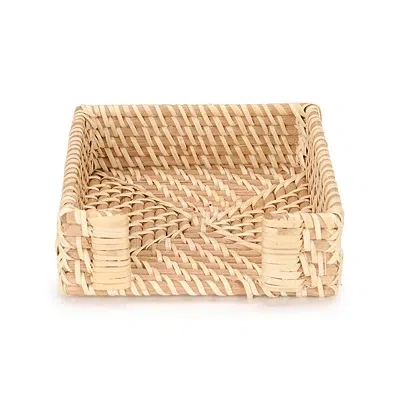 Kirkland's Rattan Napkin Holder In Brown