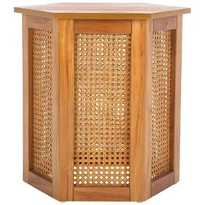 Kirkland's Rattan Sophie Accent Table In Brown