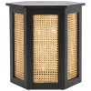 Kirkland's Rattan Sophie Accent Table In Multi
