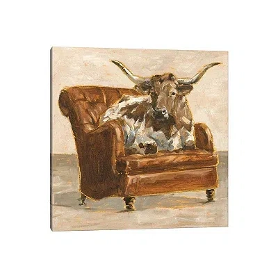Kirkland's Refined Cow Comfort Canvas Art Print In Multi