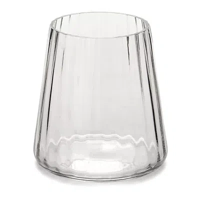 Kirkland's Ribbed Glass Tumbler In Transparent