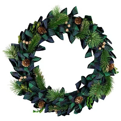 Kirkland's Ribbon Wreath In Multi